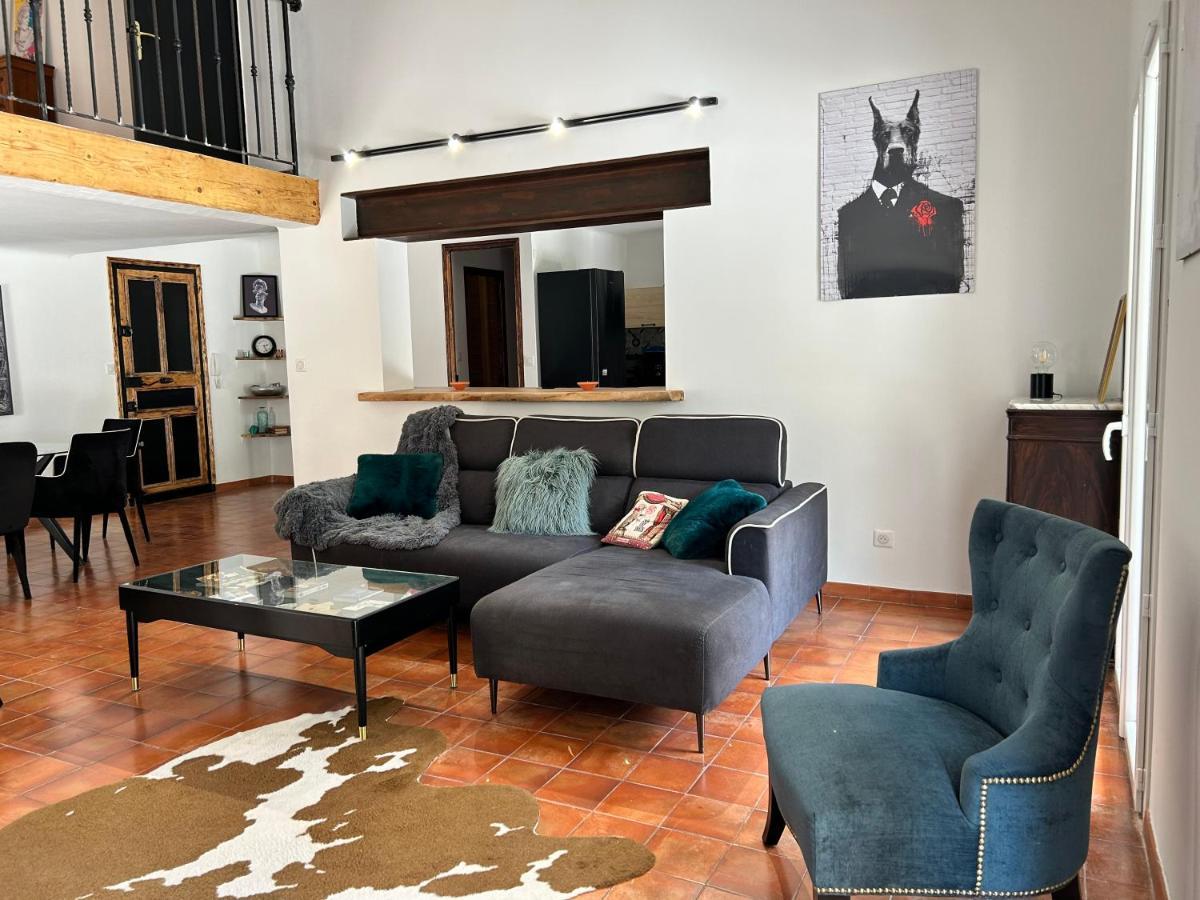 Villa De Charme En Campagne Avec Piscine Privee Et Nature Luxuriante Le Beausset Eksteriør billede